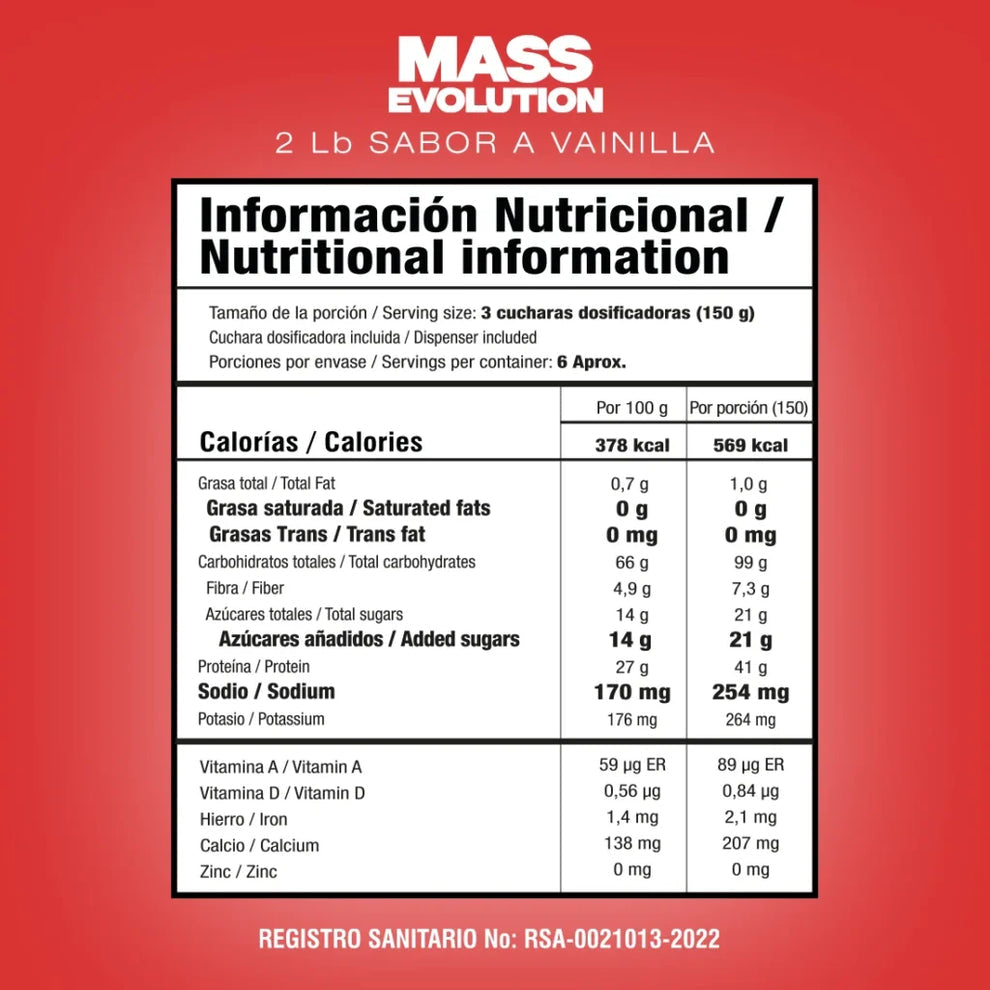 MASS EVOLUTION 2LB